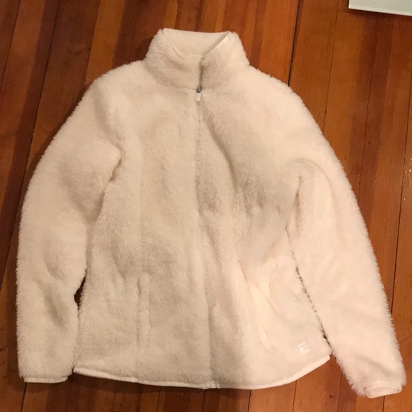 Fluffy fila jacket Clearance